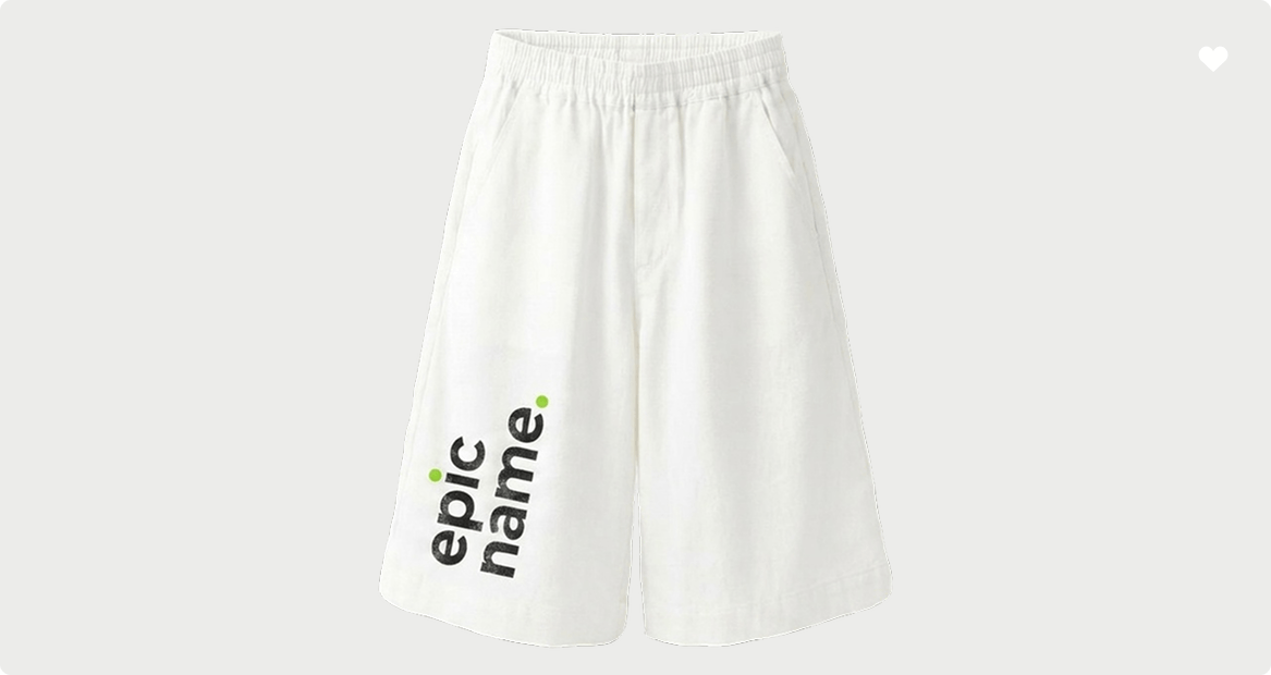 Name Surge Shorts.